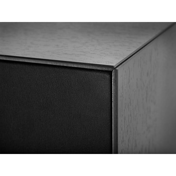 Melns sienas TV galdiņš Edge by Hammel-image-1