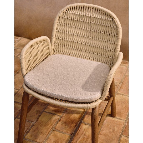 Bēšs dārza krēsls Alipa – Kave Home-image-3