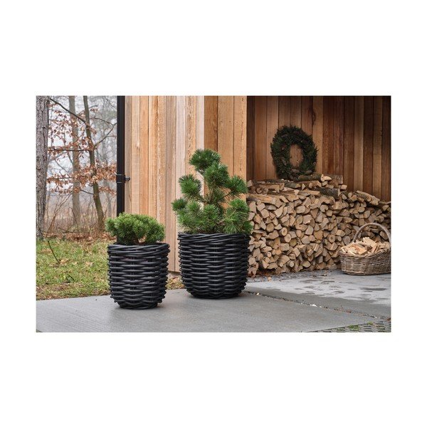 Rotangpalmas puķu podi (2 gab.) ø 52 cm Vilda – Villa Collection-image-2