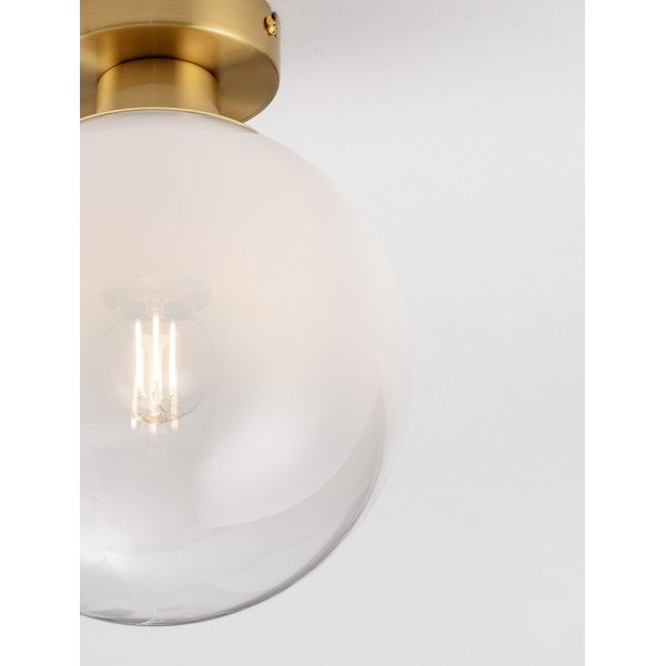 Balta/zelta krāsas stikla griestu lampa Vita – Nova Luce-image-1