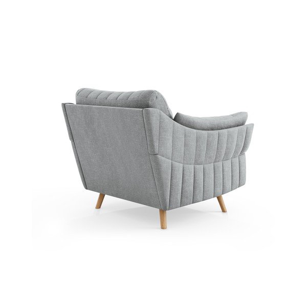 Pelēks atpūtas krēsls Interieurs 86 Elysée-image-2