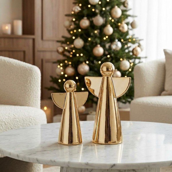 Porcelāna Ziemassvētku figūriņa (augstums 20 cm) Dunster  – Bizzotto-image-1