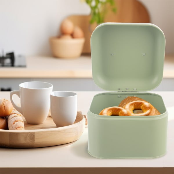 Metāla maizes kaste Greenish – Orion-image-1