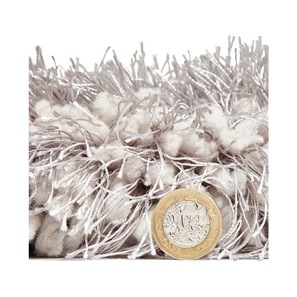 Pelēks ar rokām šūts paklājs Think Rugs Montana Puro Silver, 80 x 150 cm-image-2