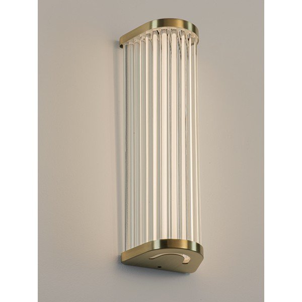 Matētas zelta krāsas metāla LED sienas lampa Vitree – Nova Luce-image-1