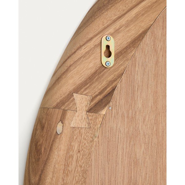 Sienas spogulis ar masīvkoka rāmi 60x107 cm Selem – Kave Home-image-4