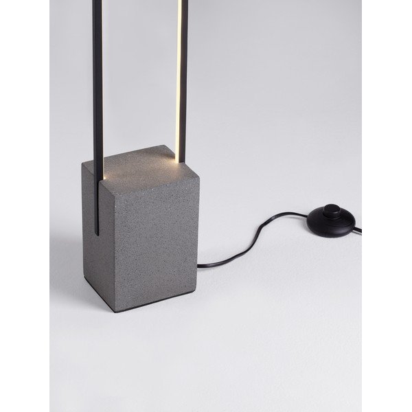 Melna LED stāvlampa (augstums 161 cm) Lithos – Nova Luce-image-4