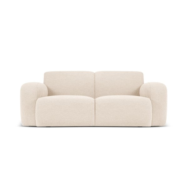 Bēšs dīvāns no buklē auduma 170 cm Molino – Micadoni Home