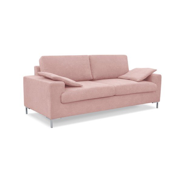 Gaiši rozā dīvāns trim Cosmopolitan dizains Honkonga-image-1