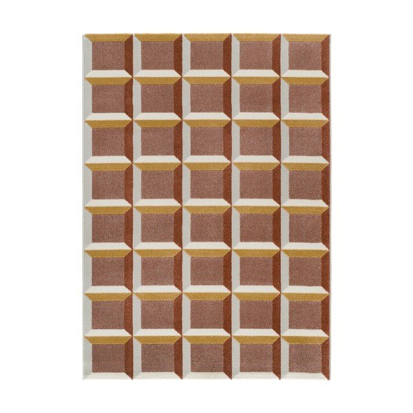 Terakotas oranžs paklājs 160x230 cm Amara – Universal