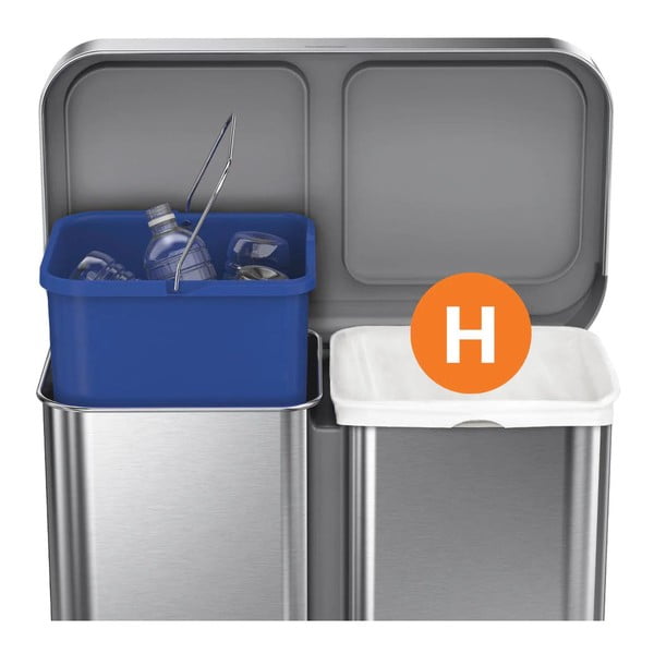 Savelkami atkritumu maisi (20 gab.) 35 l H – simplehuman-image-3