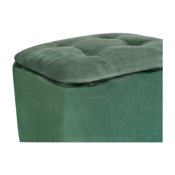 Zaļa samta taburete – Wenko-image-1