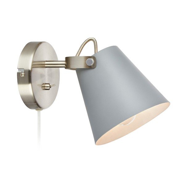 Pelēka sienas lampa Markslöjd Tribe-image-1