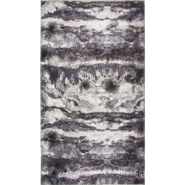 Pelēks mazgājams paklājs 180x120 cm – Vitaus