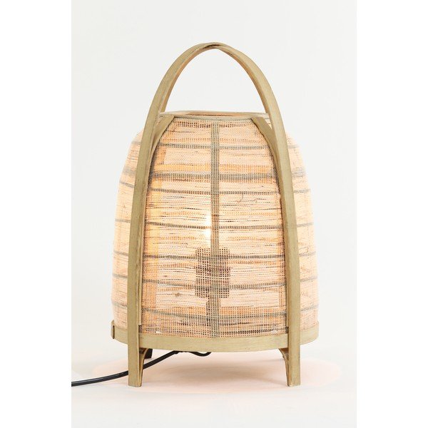 Dabīga toņa galda lampa (augstums 42 cm) Jacinto – Light & Living-image-4