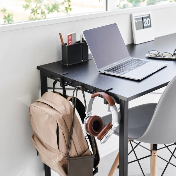 Matēti melns tērauda pielāgojams āķis Tower – YAMAZAKI-image-2