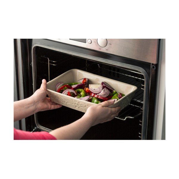 Krēmkrāsas keramikas cepamais trauks Mason Cash In the Forest, 31 x 20 cm-image-1