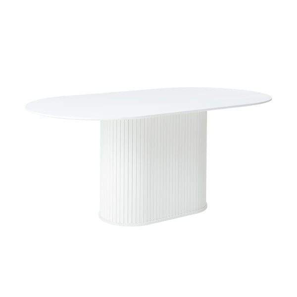 Apaļš ēdamgalds 95x180 cm Nola – Unique Furniture-image-2