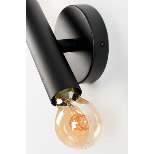 Melna sienas lampa Hawk – Zuiver-image-4