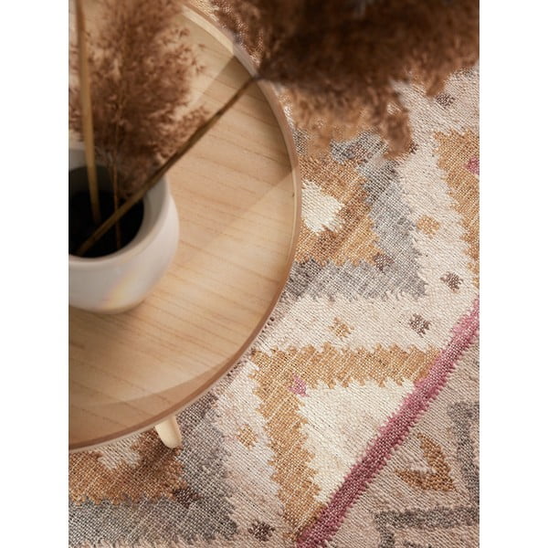 Krēmkrāsas ar rokām darināts džutas paklājs 80x150 cm Roya Imani – Elle Decoration-image-2