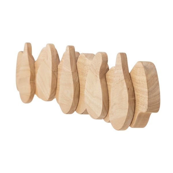 Dabīga toņa gumijkoka masīvkoka sienas pakaramais Ross – Bloomingville-image-2