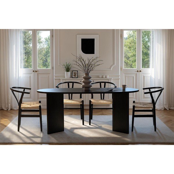 Matēts ēdamgalds 89,5x180 cm Sablin – Kalune Design-image-1