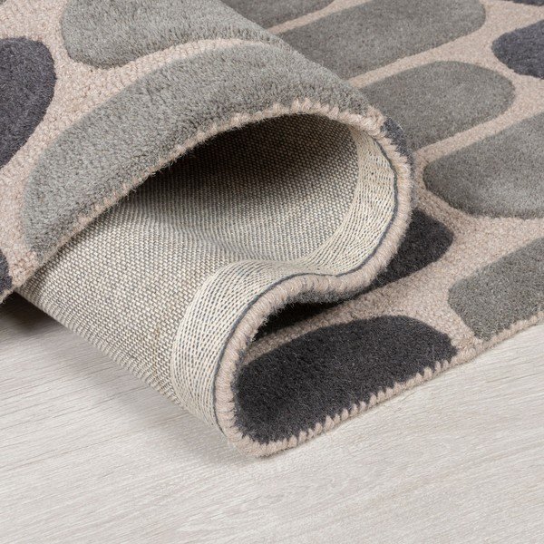 Pelēks vilnas paklājs Flair Rugs Fossil, 160 x 230 cm-image-1