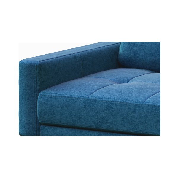 Zils krēsls ar koka kājām MESONICA Musso Tufted-image-3