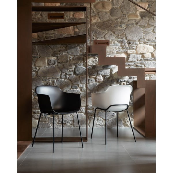 Balts ēdamistabas krēsls Kave Home Khasumi-image-1