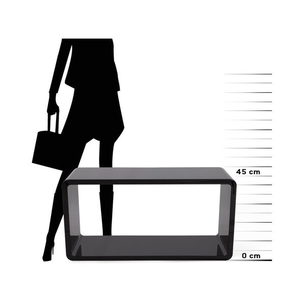 Melns kafijas galdiņš Kokoon Design Recto-image-2