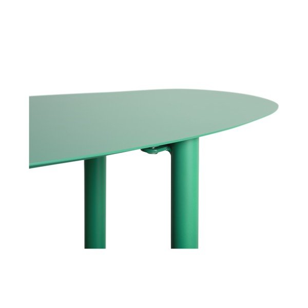 Zaļš metāla konsoles galds 28x90 cm Cool Retro – Leitmotiv-image-3