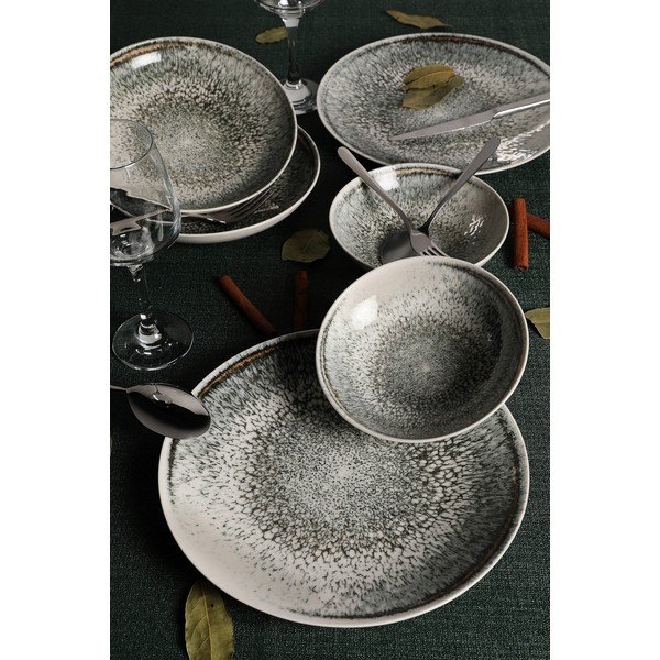 Porcelāna trauku komplekts (18 gab.) Güral Porselen Midnight Sky-image-1