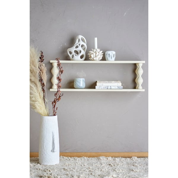 Balts daudzlīmeņu sienas plaukts 80 cm Salino – Bloomingville-image-1