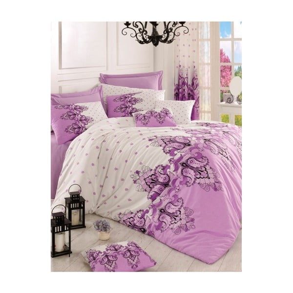 Violeta vienvietīga gultasveļa Marie, 160 x 220 cm