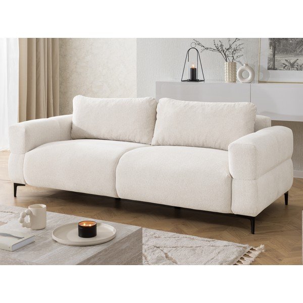 Balts dīvāns 217 cm Helio – Ropez-image-1