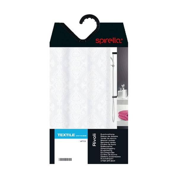 Dušas aizkars 180x200 cm Rivoli – Spirella-image-3