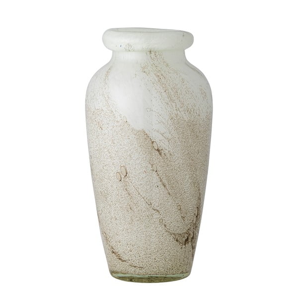 Balta stikla vāze Lenore – Bloomingville-image-2