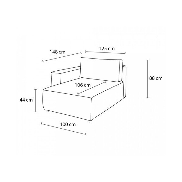 Ķieģeļu sarkans velveta modulārais dīvāns (ar labo stūri) Nihad modular – Bobochic Paris-image-4