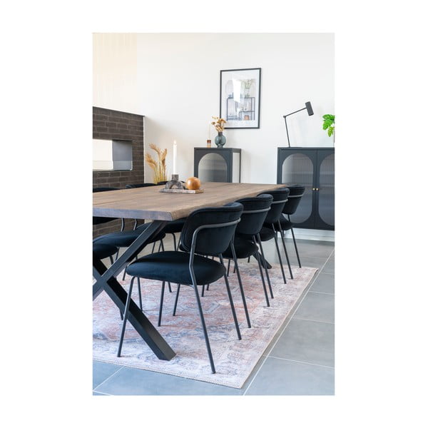 Ēdamgalds ar ozola masīvkoka galda virsmu 95x240 cm Toulon – House Nordic-image-2