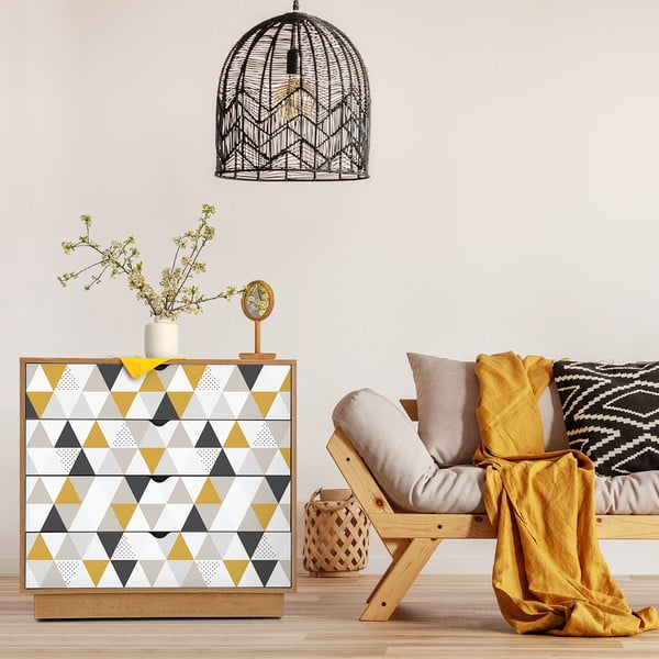 Dekoratīvās tapetes mēbelēm Ambiance Folk-image-4