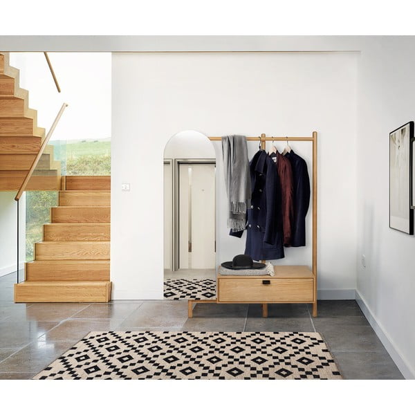 Ozolkoka priekšnama siena ar spoguli Woodman Tripod-image-1