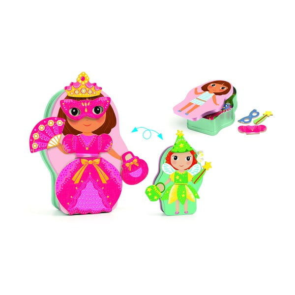 Bērnu magnētiskā puzle Djeco Fairy