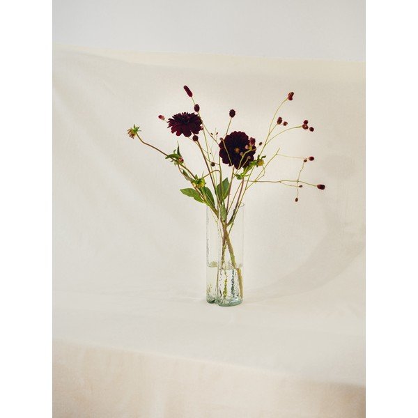 Stikla rokām darināta vāze (augstums 24 cm) Tubu – noo.ma-image-4