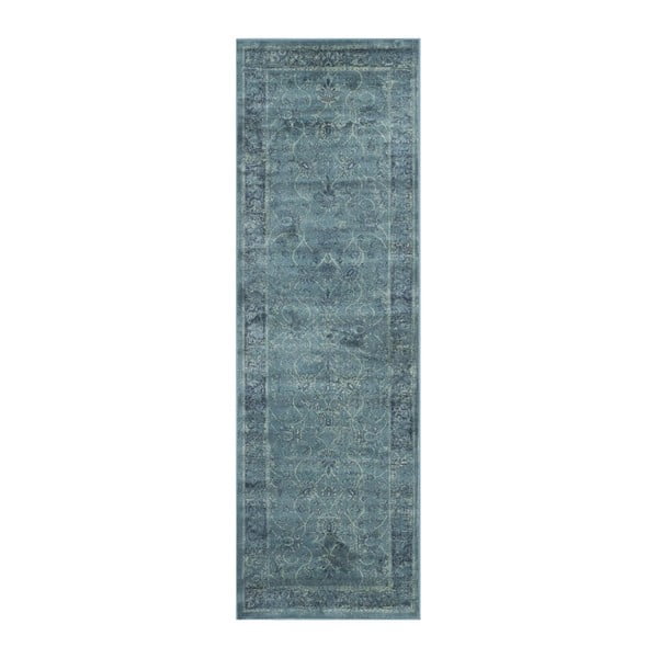 Viskozes paklājs Safavieh Peri Vintage Blue, 243 x 66 cm