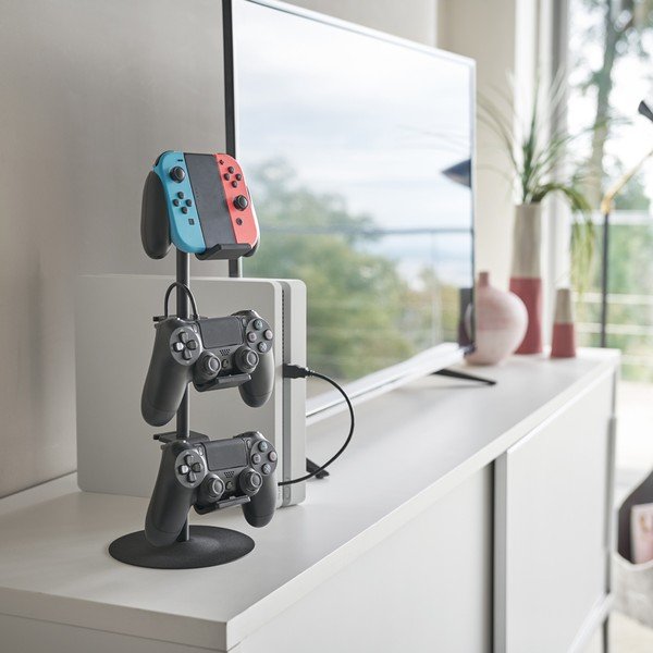 Melns metāla daudzfunkcionāls statīvs Smart – YAMAZAKI-image-1