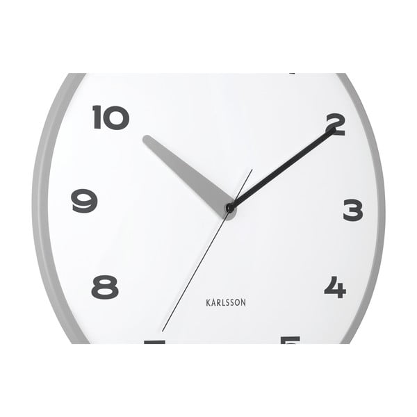 Sienas pulkstenis ø 40 cm Brisk Dome – Karlsson-image-3