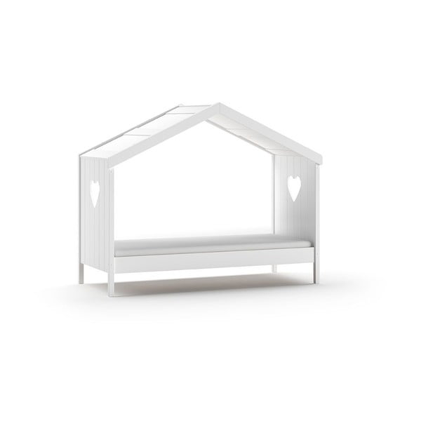 Balta mājas gulta 90x200 cm Amori – Vipack