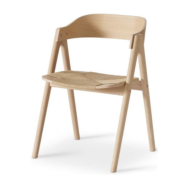 Dabīga toņa ēdamistabas krēsli no ozolkoka Mette – Hammel Furniture
