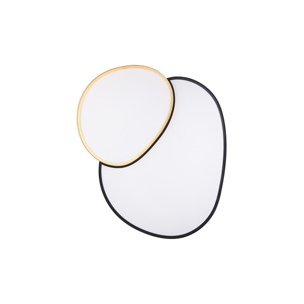 Melna/zelta krāsas LED griestu lampa 63.5x77 cm Rise – Trio-image-4