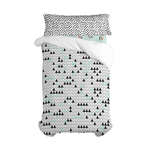 Bērnu kokvilnas palags Moshi Moshi Patchwork Igloo, 90 x 200 cm-image-2